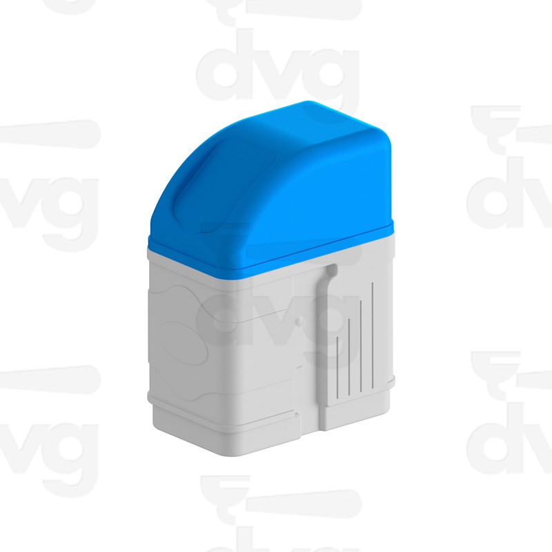 ADDOLCITORE AUTOMATICO DVA MINI CABINATO 12LT 3/4'' CON MISCELATORE, CRONOMETRICO