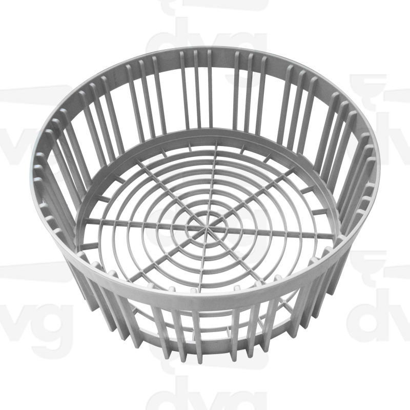 CESTO ROTONDO PLASTICA  D. 350XH.160MM