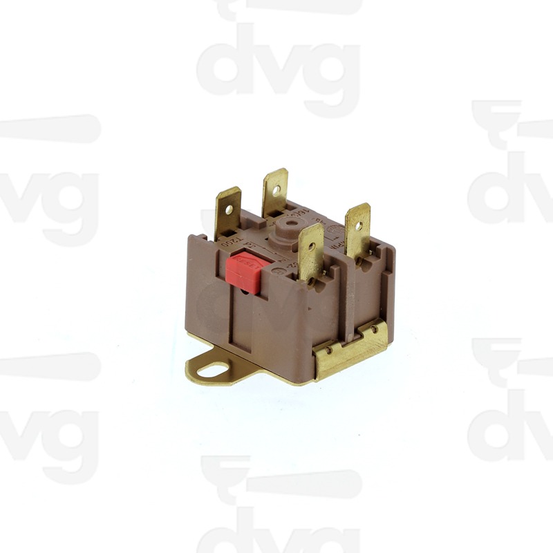 TERMOSTATO BIPOLARE TY62/R 125° A RIARMO MANUALE STAFFA 2F FV