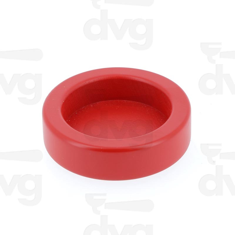 PORTA PRESSINO IN LEGNO FAGGIO LACCATO ROSSO D.60MM