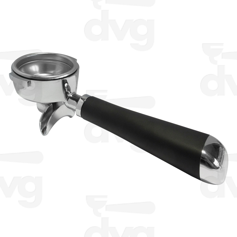 PORTAFILTRO DVG H.WEGA 2TZ COMPLETO CON MANOPOLA SUPERIOR E TAPPO CROMATO