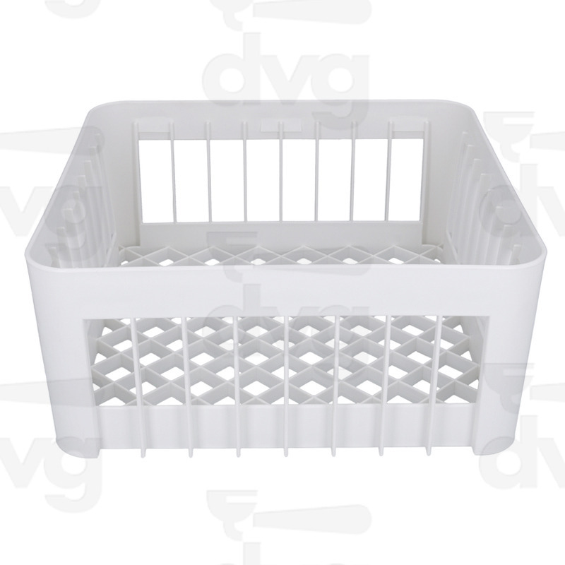 CESTO QUADRATO PLASTICA 35x35xH.15 SENZA ANGOLARE