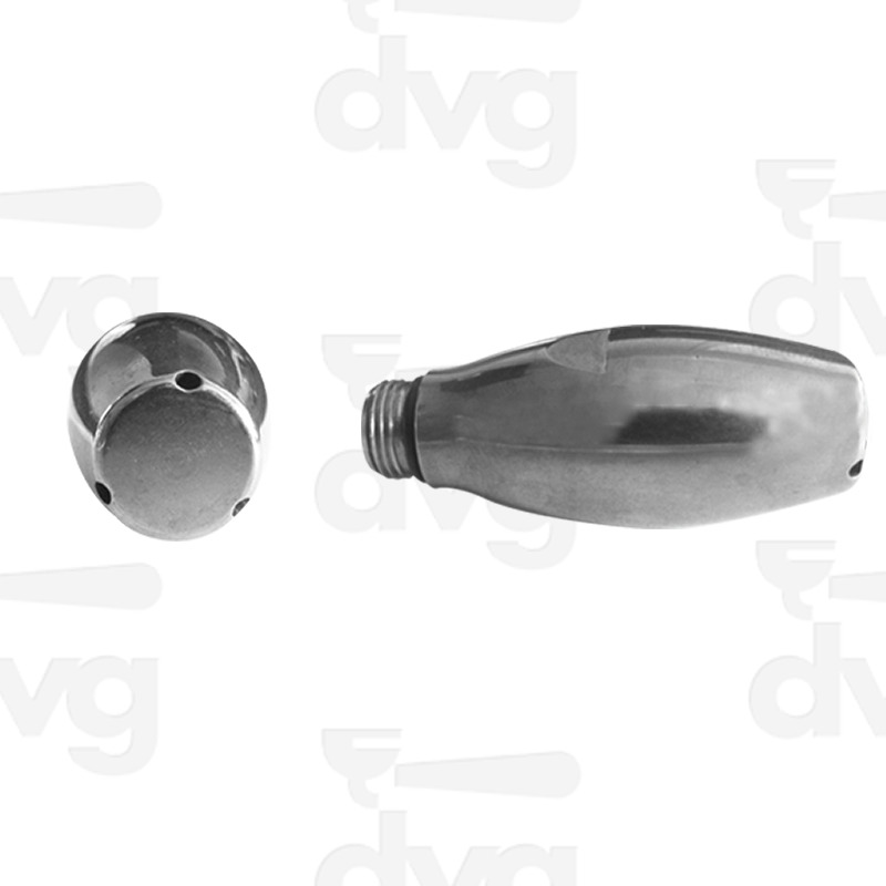 SPRUZZATORE VAPORE INOX PIATTO T10 3 FORI D.1,6MM + ORING