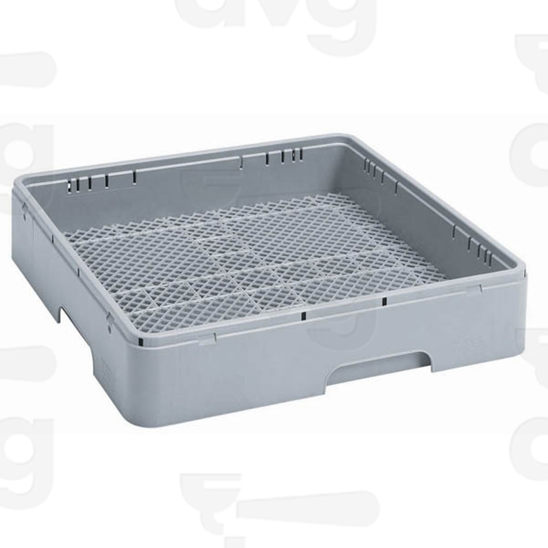 CESTO QUADRATO PLASTICA LAVAGGIO POSATE 50x50xH10,6