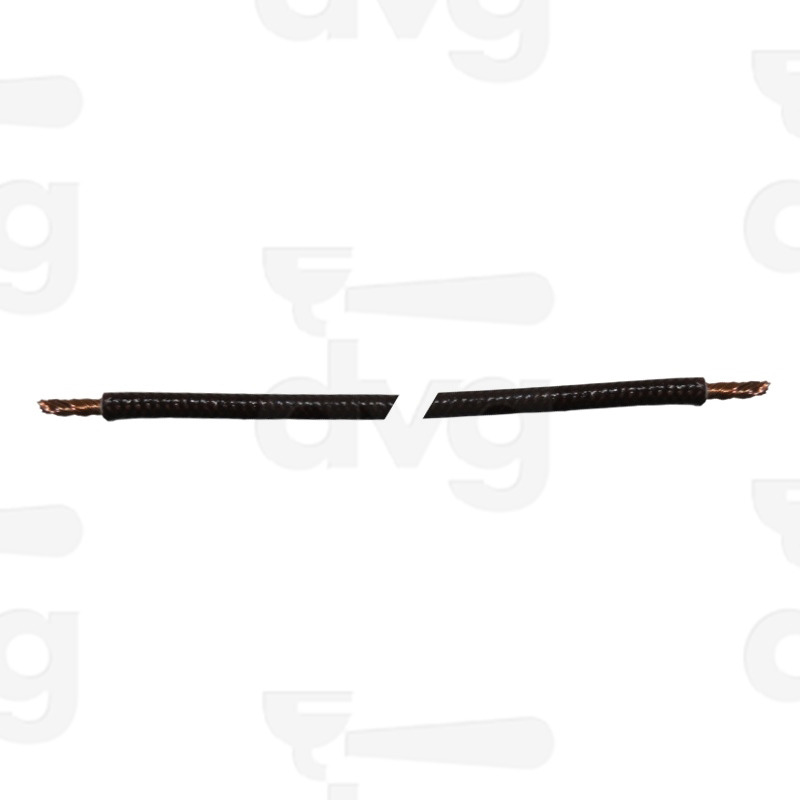 CAVO VETRO/SILICONE MARRONE SEZIONE 2,5MMQ