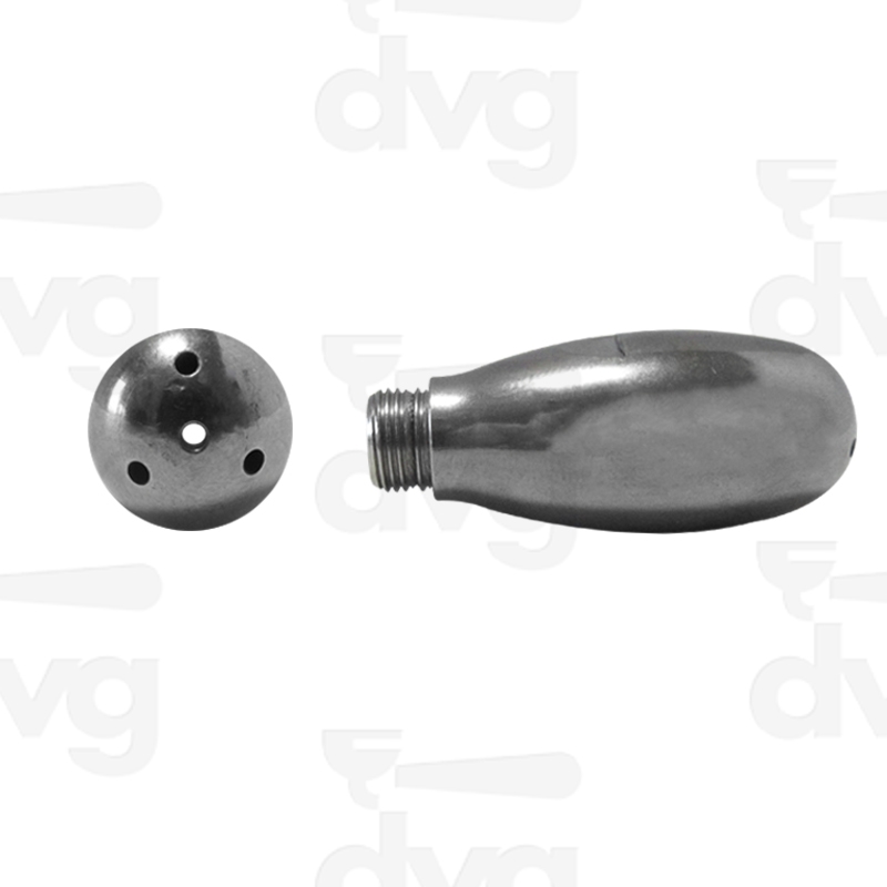 SPRUZZATORE VAPORE INOX GOCCIA 3 FORI D.1,5MM + 1 FORO CENTRALE D.1,5MM