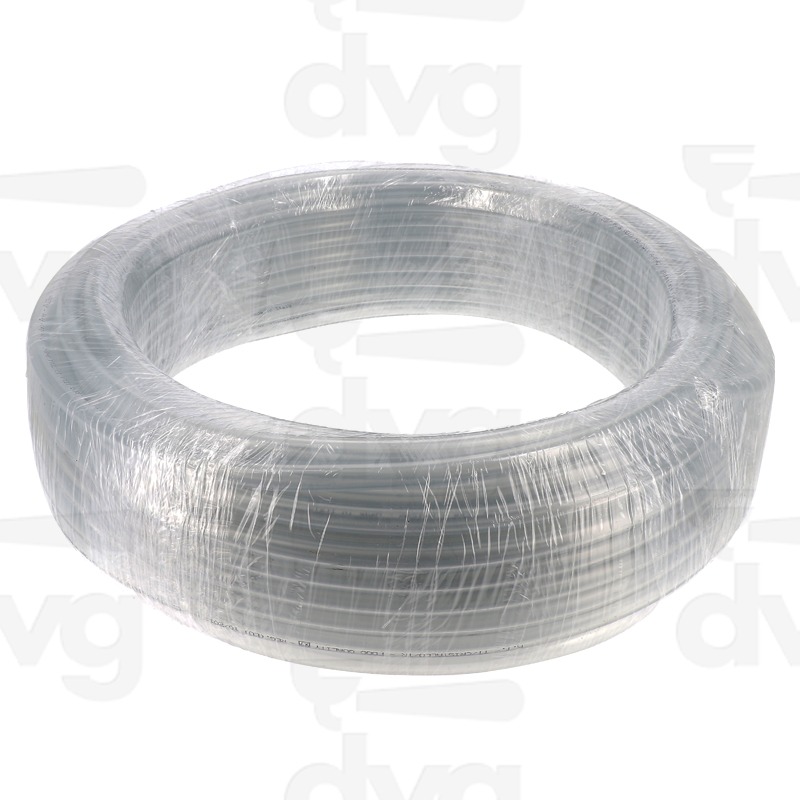 TUBO PVC 5X7 TRASPARENTE, ALIMENTARE - PER DETERGENTE E BRILLANTANTE
