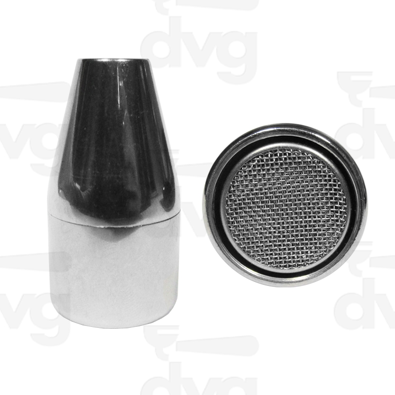 FRANGIACQUA INOX 1/8F COMPLETO DI AERATORE OTTONE/INOX