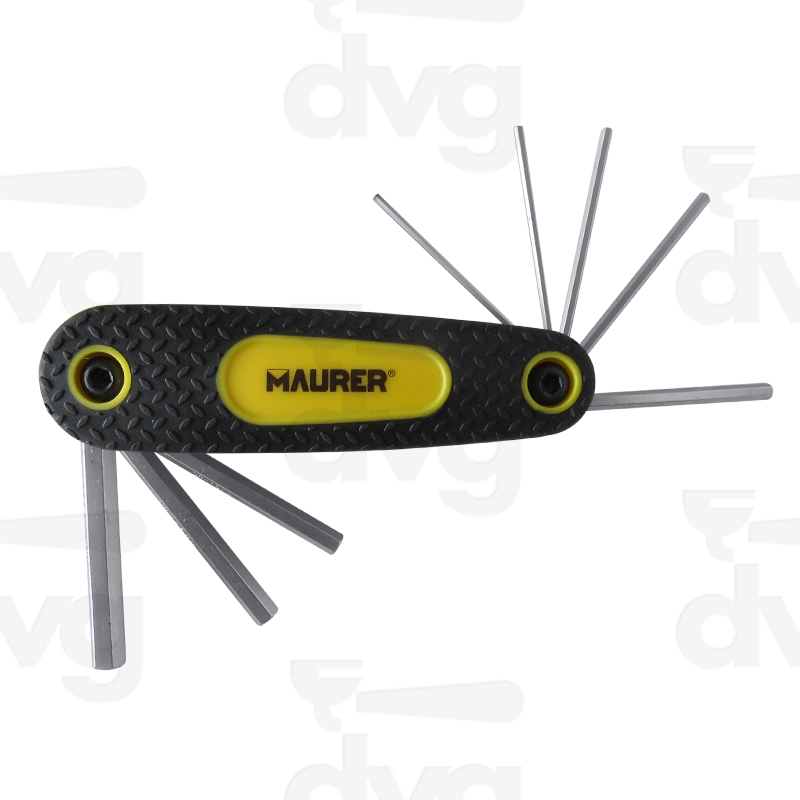 SERIE 8 CHIAVI A BRUGOLA 1,5-2-2,5-3-4-5-6-8MM