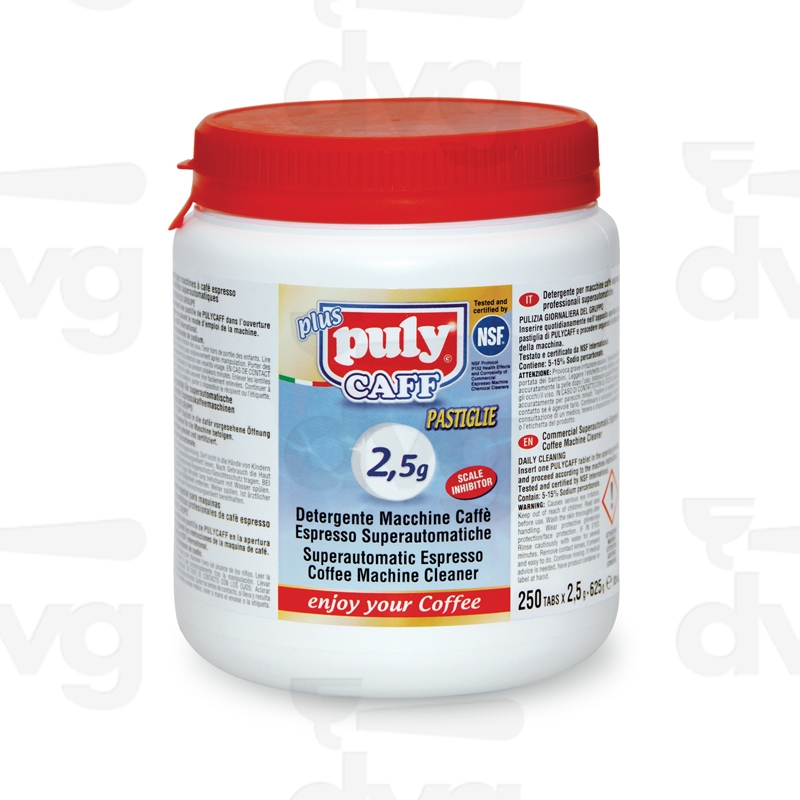 PULY CAFF PLUS NSF 250 PASTIGLIE DA 2,5 g. D16H8mm LARGE