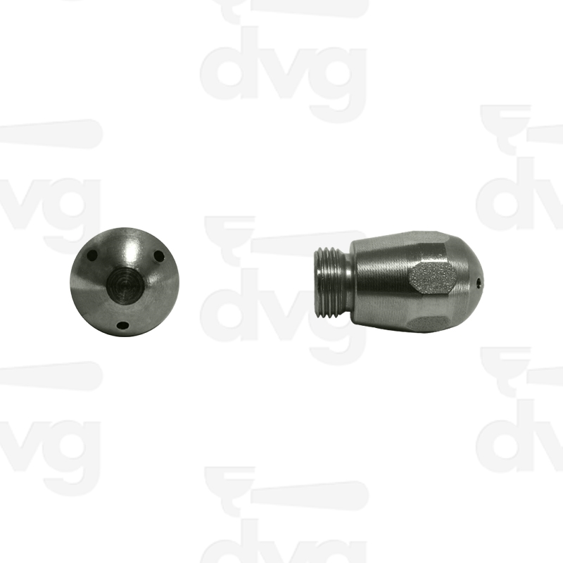 SPRUZZATORE VAPORE INOX ESAGONALE T10 3 FORI D.1,1MM