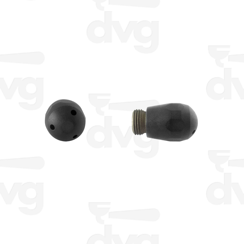 SPRUZZATORE VAPORE INOX ESAGONALE T10 3 FORI D. 1,5MM TEFLONATO®