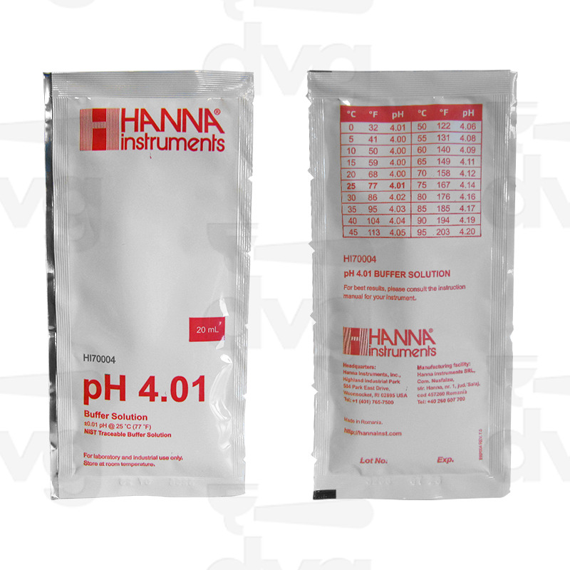 SOLUZIONE DI CALIBRAZIONE 20ML PH 4.01 -BUSTINA