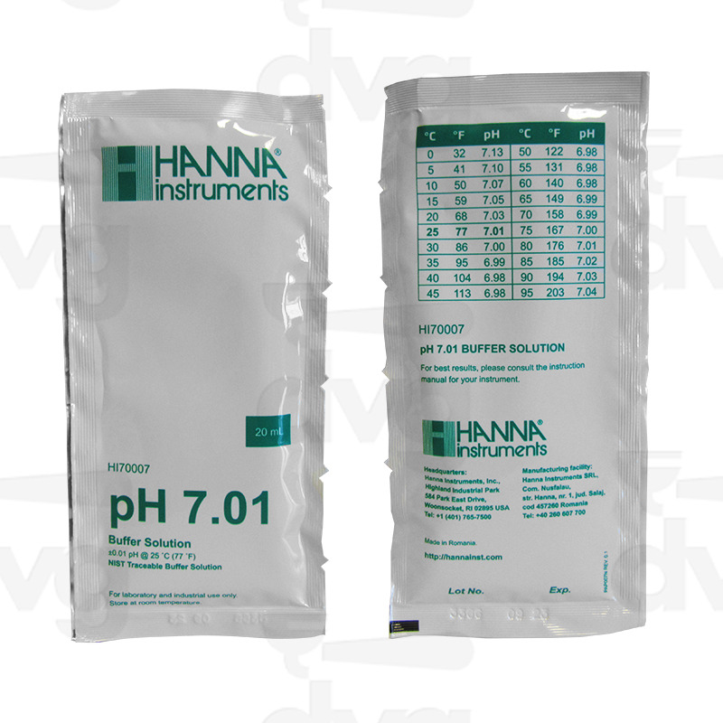 SOLUZIONE DI CALIBRAZIONE 20ML PH 7.01 -BUSTINA