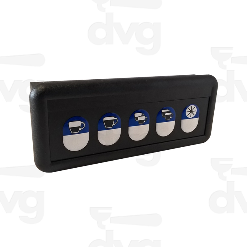 PULSANTIERA 5T/5L VIVALDI SPRING "BLU LIGHT"
