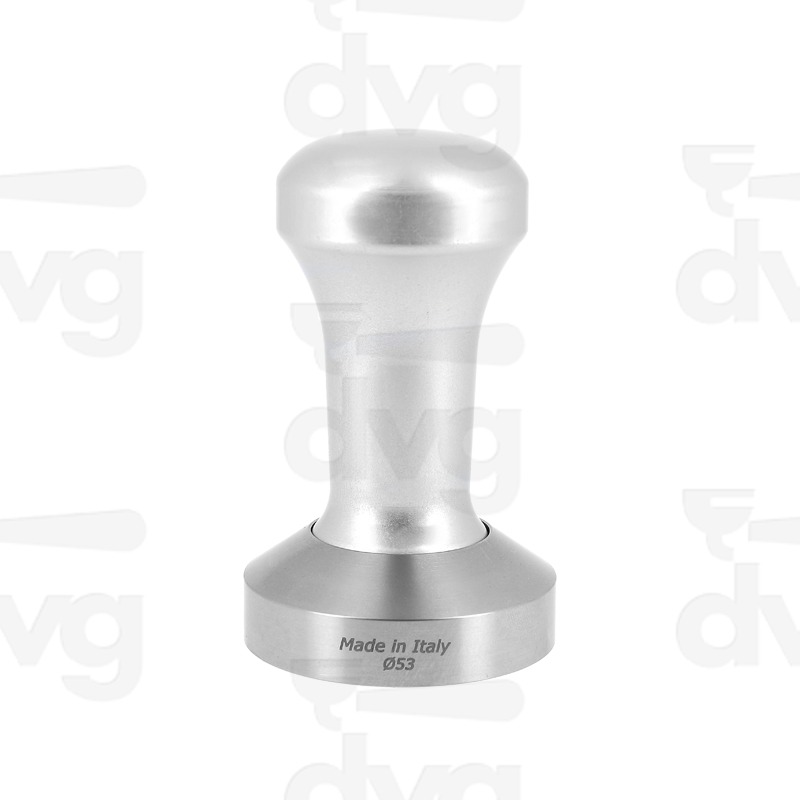 PRESSINO FANTASY MANICO ARGENTO CON BASE INOX D.53MM FONDO PIATTO