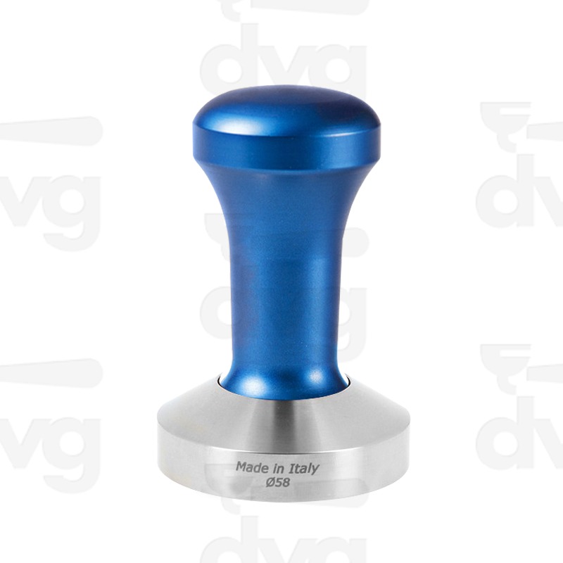 PRESSINO FANTASY  MANICO BLU, BASE INOX D.58MM FONDO PIATTO