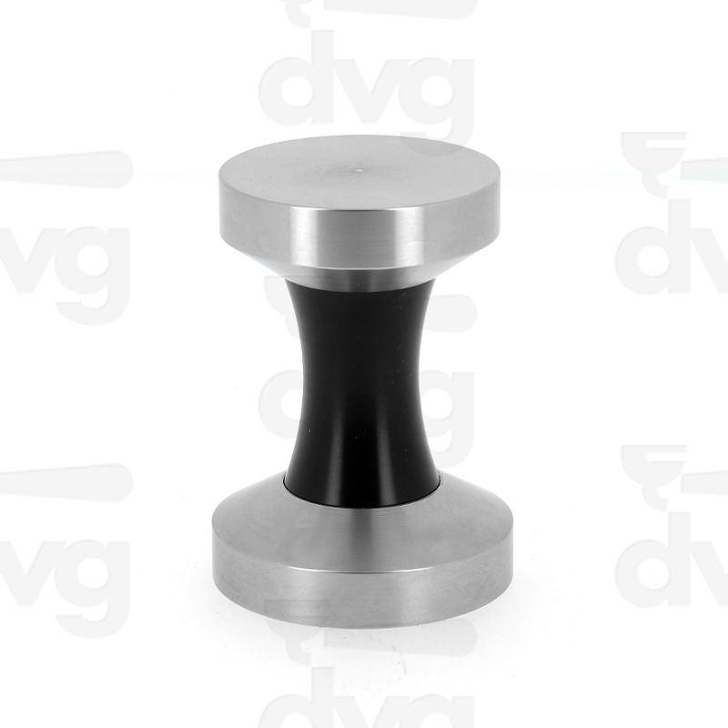 PRESSINO FANTASY DOPPIO MANICO NERO CON BASE INOX D.58/53MM FONDO PIATTO