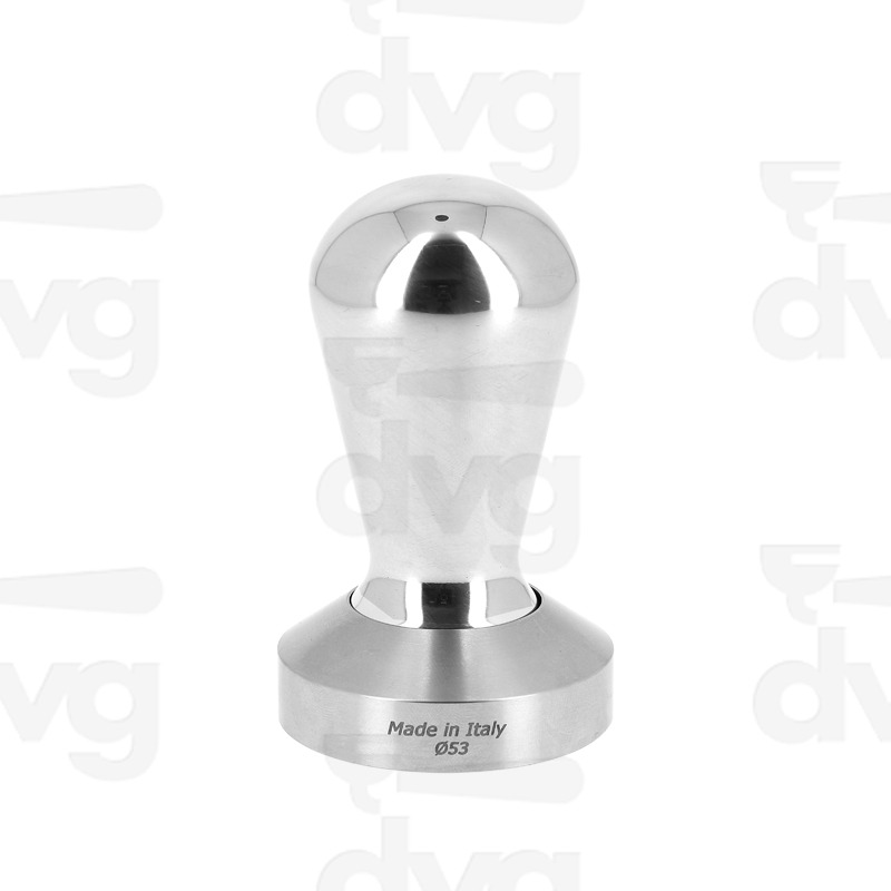 PRESSINO EGGY MANICO ALLUMINIO LUCIDO CON BASE INOX D.53MM FONDO CONVESSO