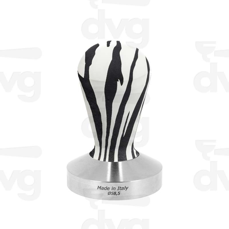 PRESSINO ZEBRATO INOX D.58,5MM FONDO PIATTO