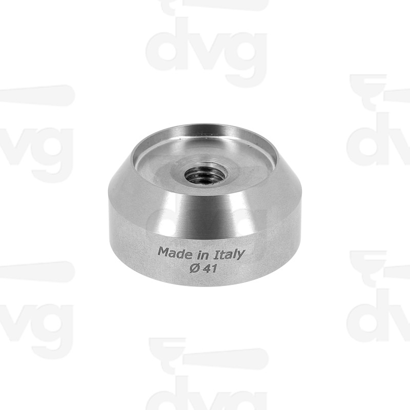 BASE INOX PRESSINO D.41MM FONDO PIATTO