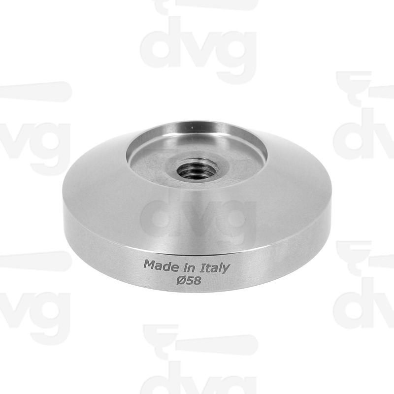 BASE INOX PRESSINO D.58MM FONDO CONVESSO