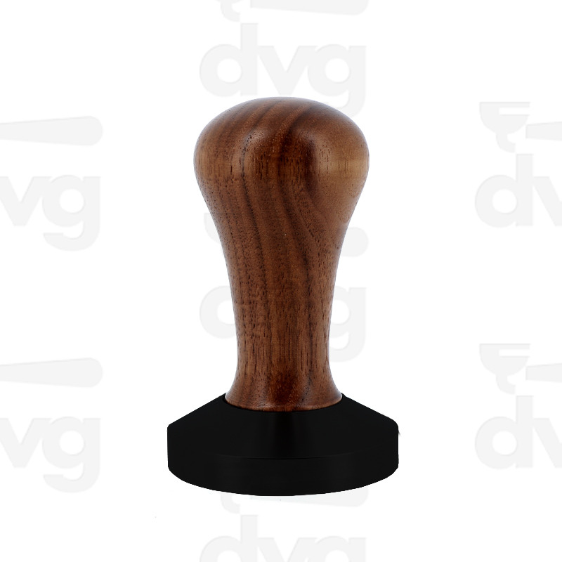 PRESSINO CLASS, NOCE CON BASE INOX D.58MM FONDO PIATTO TEFLONATO