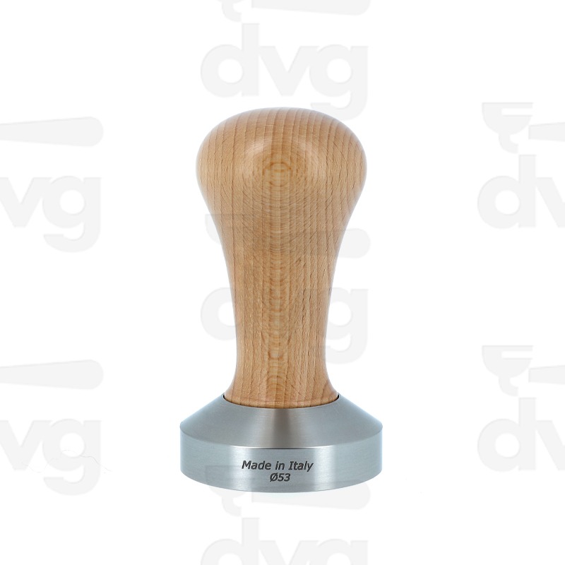PRESSINO CLASS, LEGNO FAGGIO, BASE INOX D.53MM FONDO PIATTO