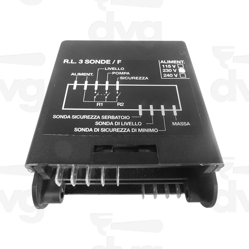REGOLATORE LIVELLO 3 SONDE 230V