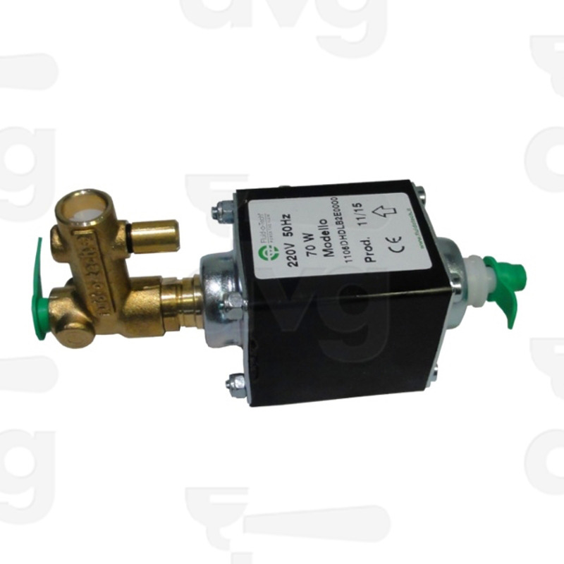 POMPA VIBRAZIONE FLUID-O-TECH 1/8GAS 220/240V 50Hz 70W, PTFE, BY PASS CW510L
