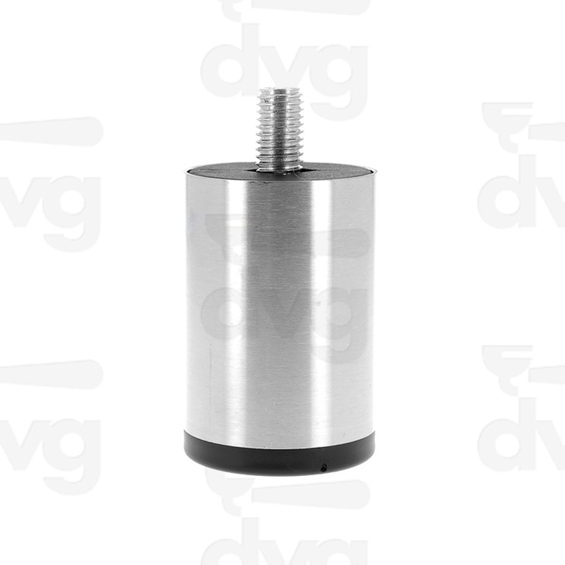 PIEDINO INOX FISSO D.40MM H.58 VITE M10X17