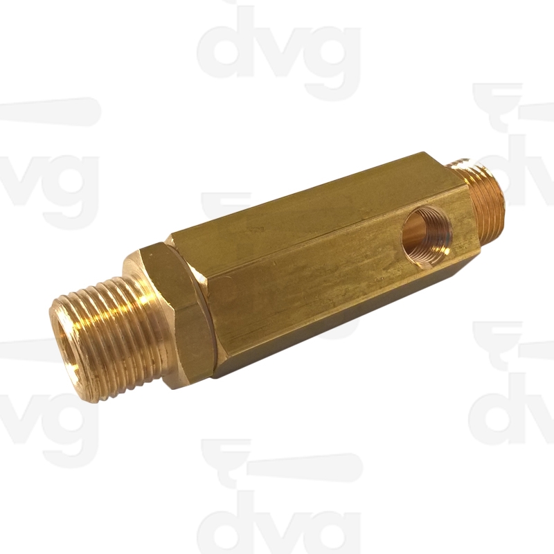 VALVOLA NON RITORNO 3 VIE 1/8F- IN 3/8M - OUT 3/8M