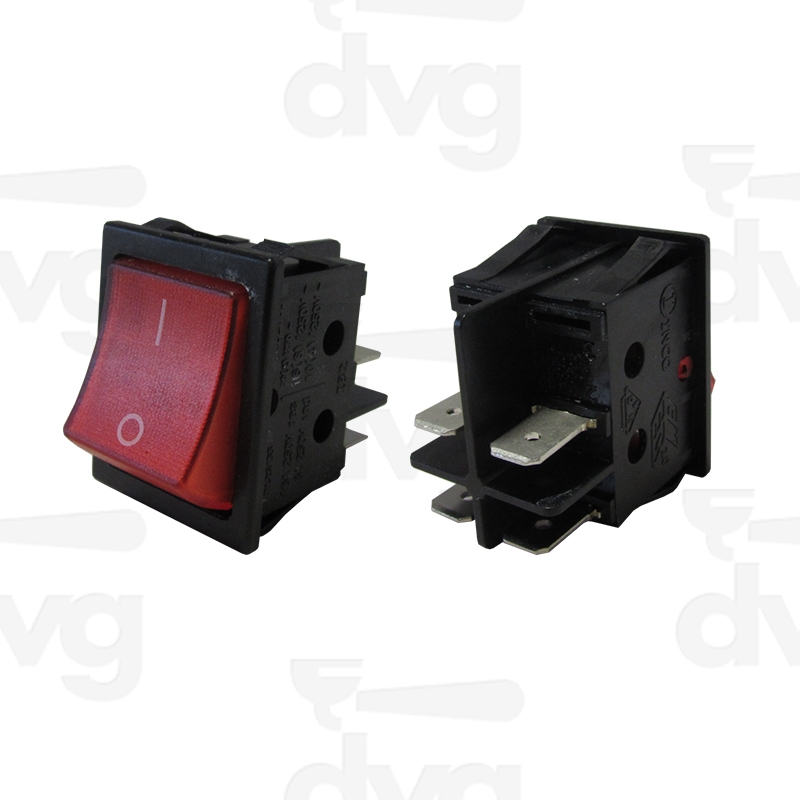 INTERRUTTORE ON-OFF LUMINOSO 220/380V 16A