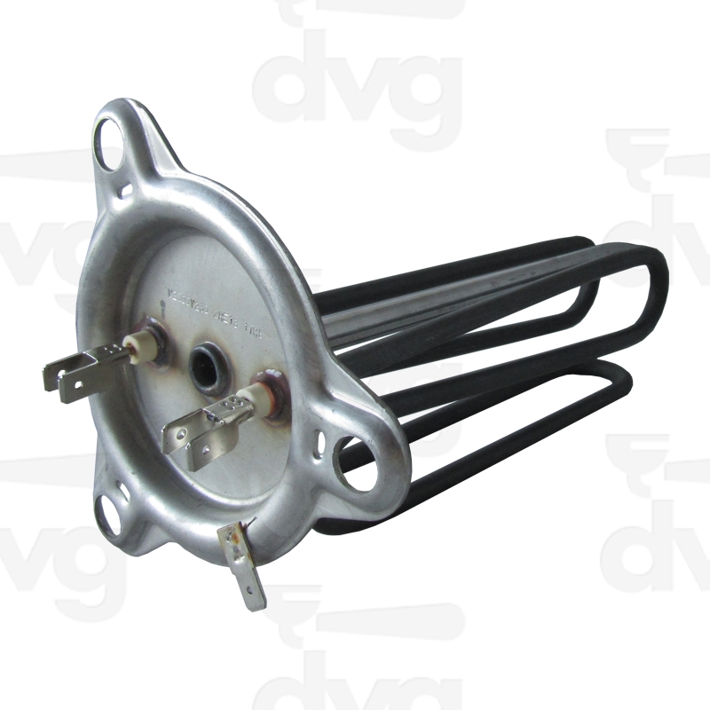 RESISTENZA 220V 2500 W CON FLANGIA 3 FORI