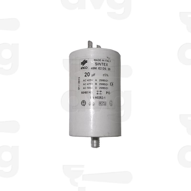 CONDENSATORE 20UF 450V