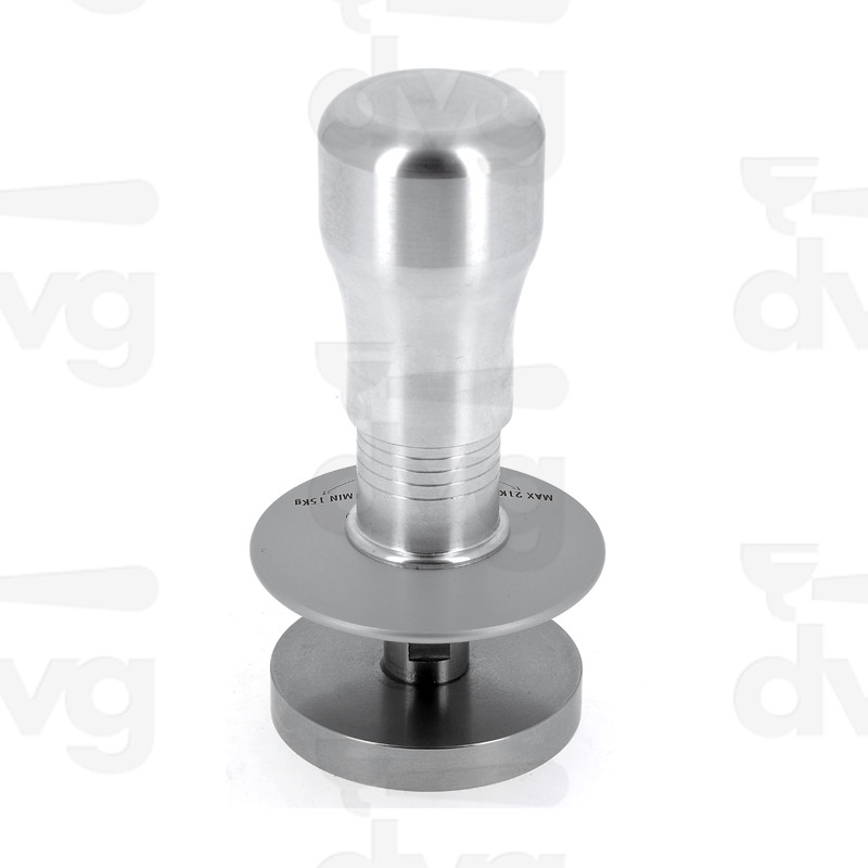 PRESSINO DINAMOMETRICO REGOLABILE, IMPUGNATURA IN ALLUMINIO LUCIDO E BASE INOX D.57MM NEUTRO