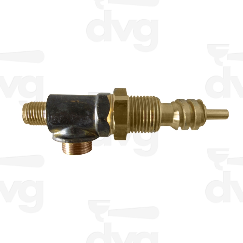 RUBINETTO ACQUA/VAPORE COMPLETO - SEDE OGIVA, PASSO RAPIDO 6MM