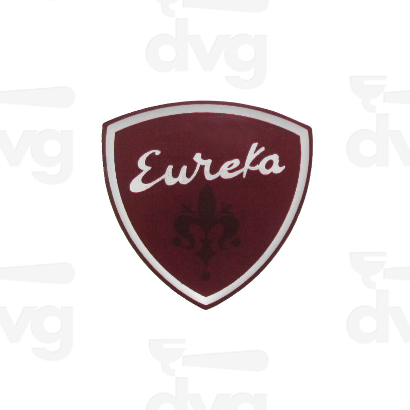 ETICHETTA EUREKA SCUDETTO RESINATA PICCOLO