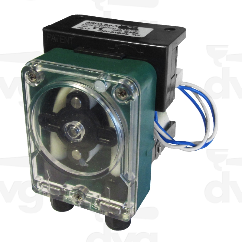 POMPA PERISTALTICA DETERGENTE, REG. ELETTRONICA 0-2,3 L/H GERMAC 230V 50Hz 3,5W