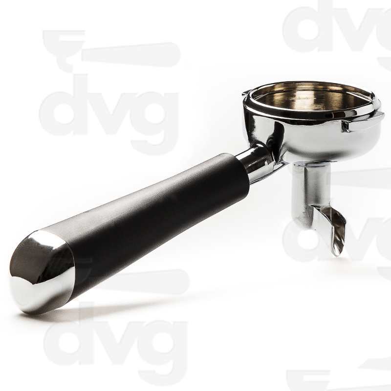PORTAFILTRO COMPATIBILE FAEMA ORIG., MANOPOLA SUPERIOR TAPPO CROMATO E BECCUCCIO 1 TAZZA