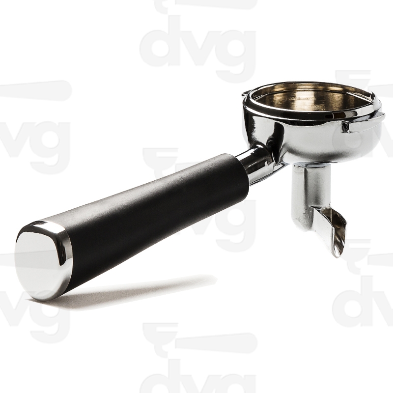 PORTAFILTRO COMPATIBILE FAEMA ORIG., MANOPOLA TOP TAPPO CROMATO E BECCUCCIO 1 TAZZA