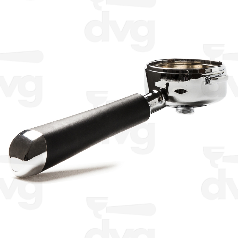 PORTAFILTRO CIMBALI adatt. ORIGINALE MANICO CURVO COMPLETO DI MANOPOLA SUPERIOR