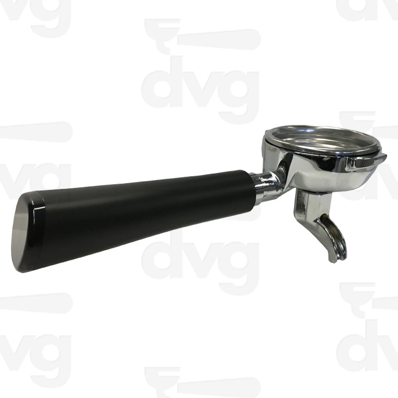 PORTAFILTRO COMPATIBILE WEGA LUCIDO COMPLETO DI MANOPOLA TOP E BECCUCCIO 1 TAZZA
