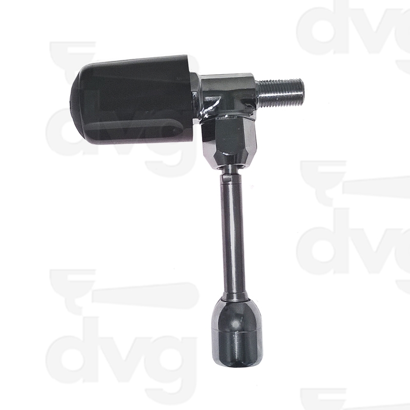 RUBINETTO COMPLETO CROMATO CON VOLANTINO ACQUA Mod. COMPACT