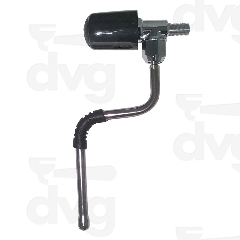 RUBINETTO COMPLETO CROMATO CON VOLANTINO VAPORE Mod. COMPACT