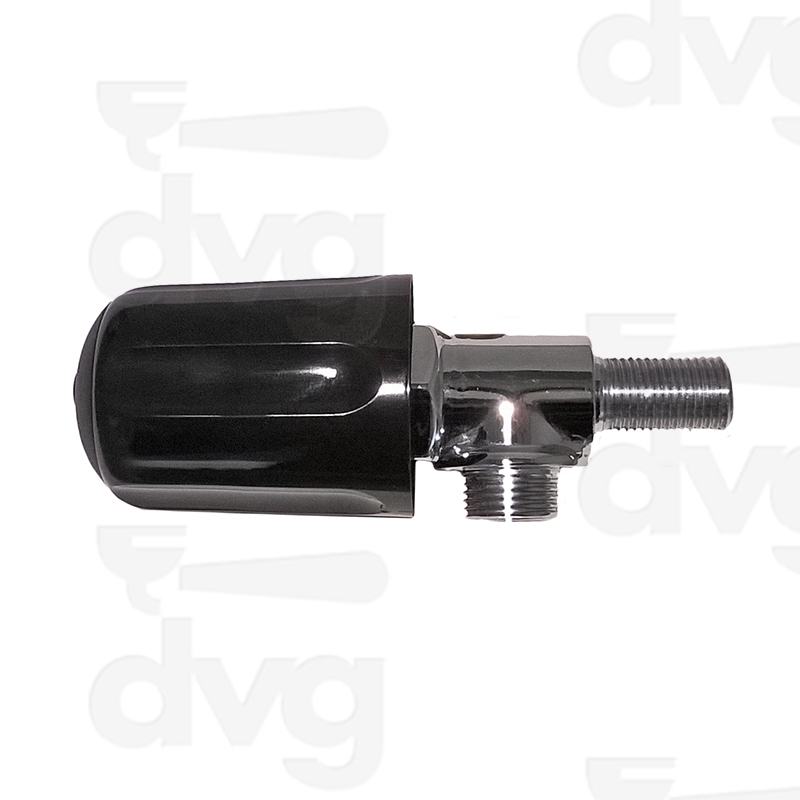 RUBINETTO CROMATO CON VOLANTINO VAPORE Mod. COMPACT