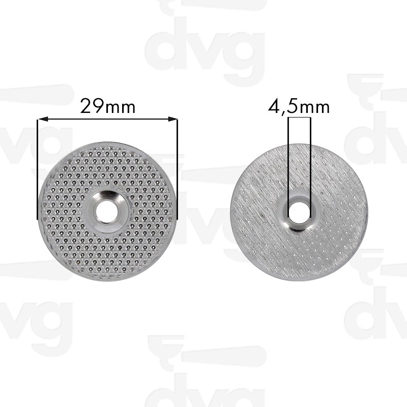 FILTRO D.29MM VITE D.4,5MM AISI430