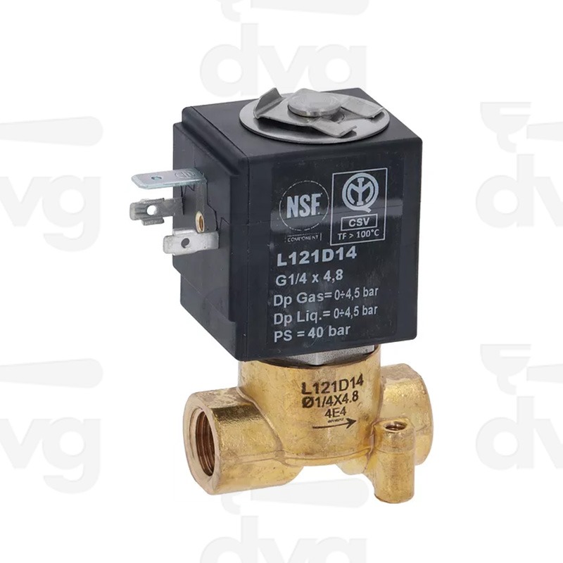 ELETTROVALVOLA 2VIE 1/4 230V 50/60Hz D.4,8