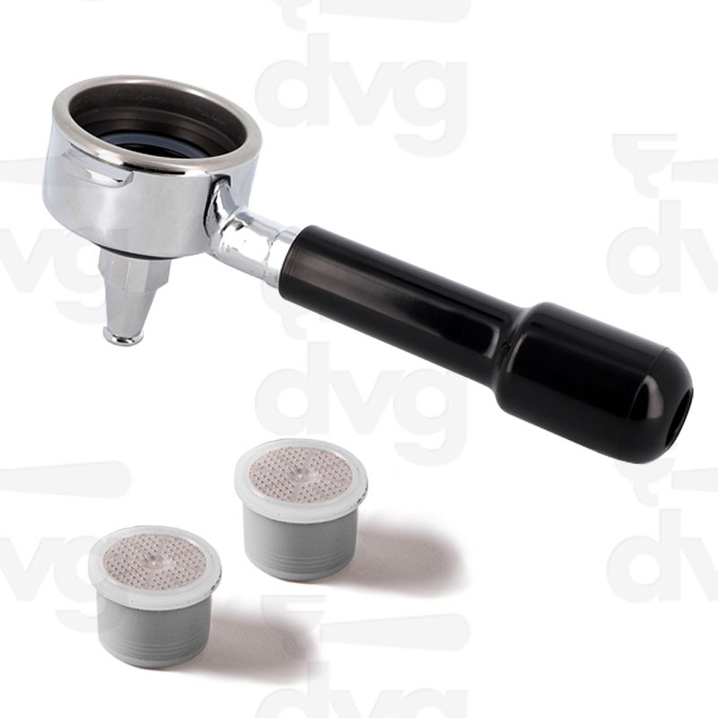 PORTAFILTRO ASTORIA GLORIA/WEGA PLUS4YOU D.53 CAPSULA SINGOLA FAP -CON BECCUCCIO DRITTO