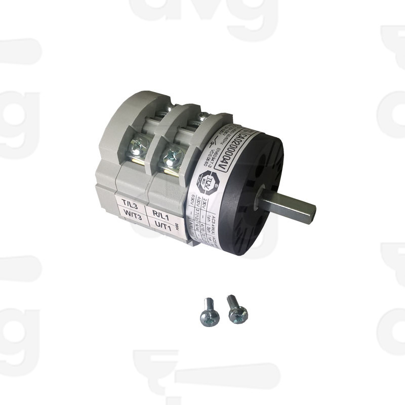 COMMUTATORE A CAMME 0-1 4P 25A 690V
